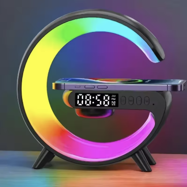 XENDRIC AuraStation – Smart Lamp, Bluetooth Speaker & Fast Wireless Charger