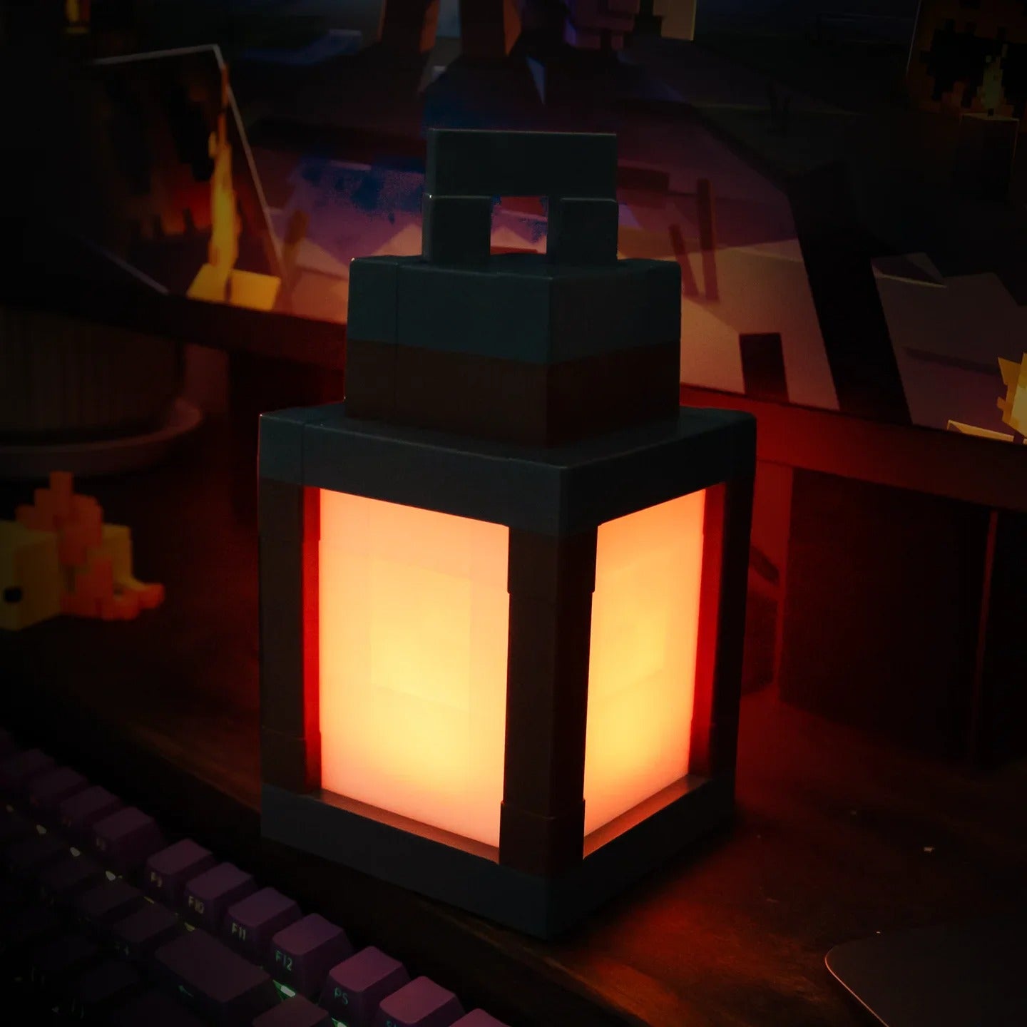 XENDRIC PixelGlow Atmosphere Lantern